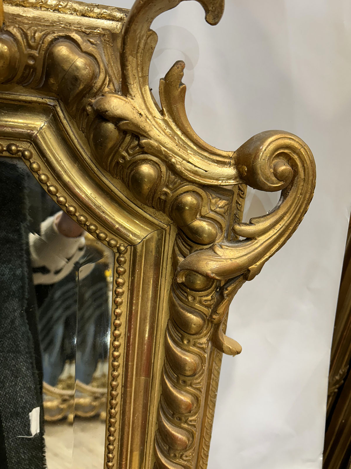 Miroir d'époque Napoléon III – Image 3