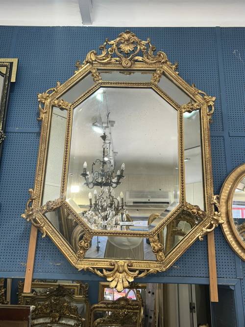 Miroir à facette d'époque Napoléon III