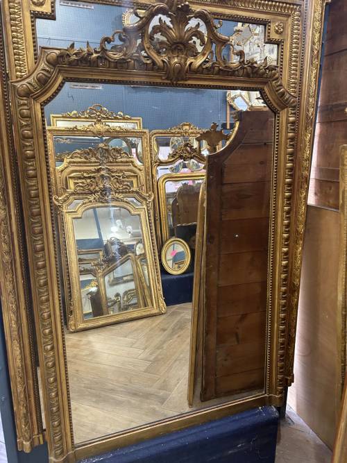 Miroir d'époque Napoléon III