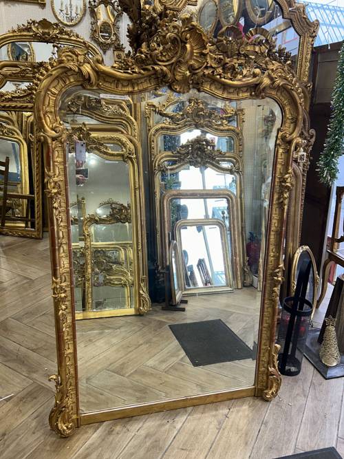 Miroir d'époque Napoléon III