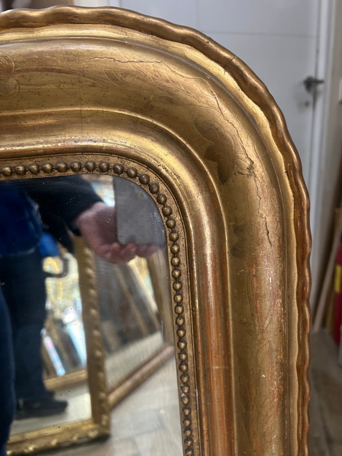 Miroir d’époque Louis-Philippe – Image 2
