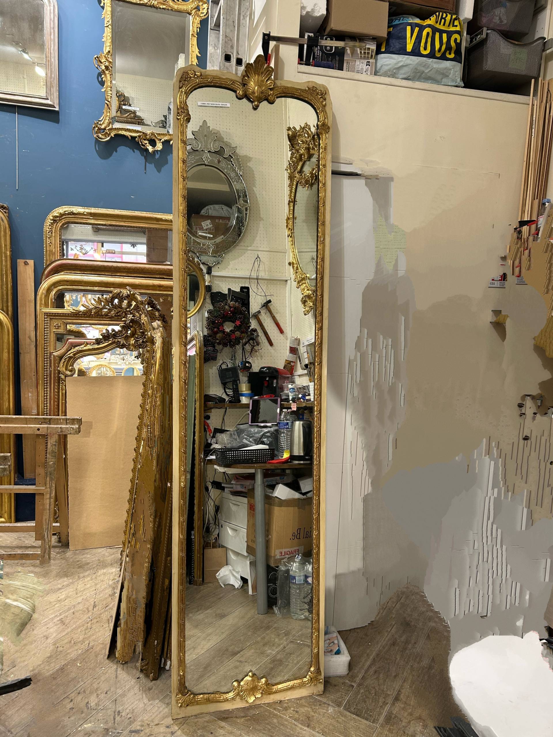 Miroir d'époque Napoléon III