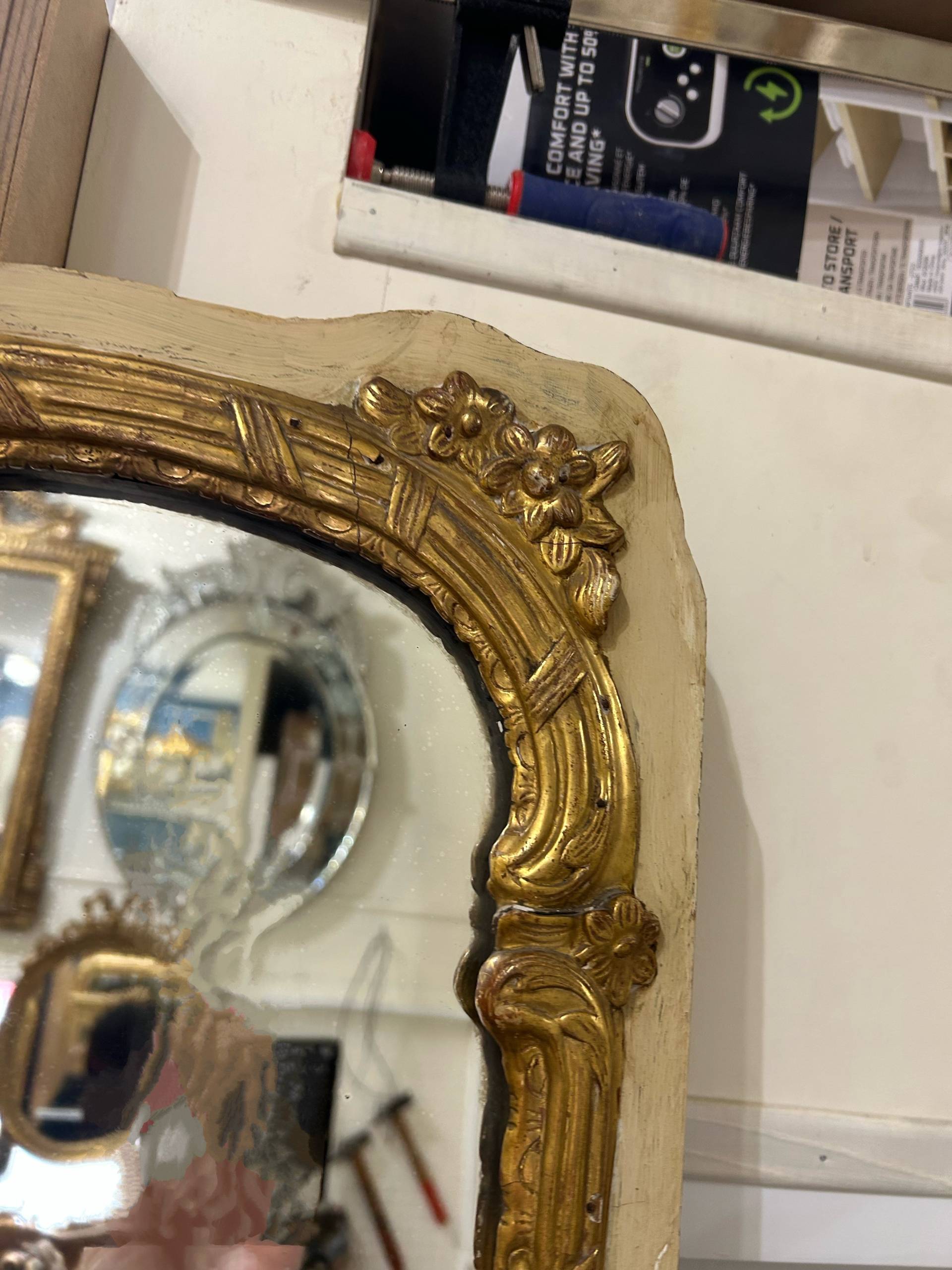 Miroir d'époque Napoléon III – Image 3