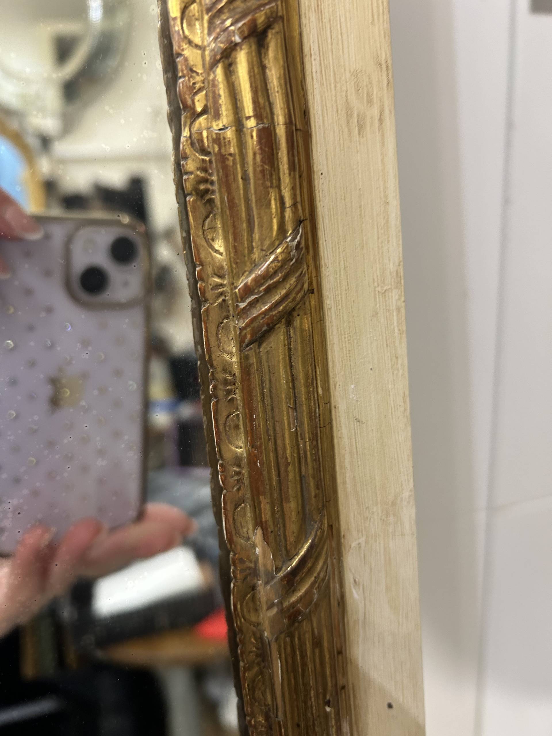 Miroir d'époque Napoléon III – Image 4