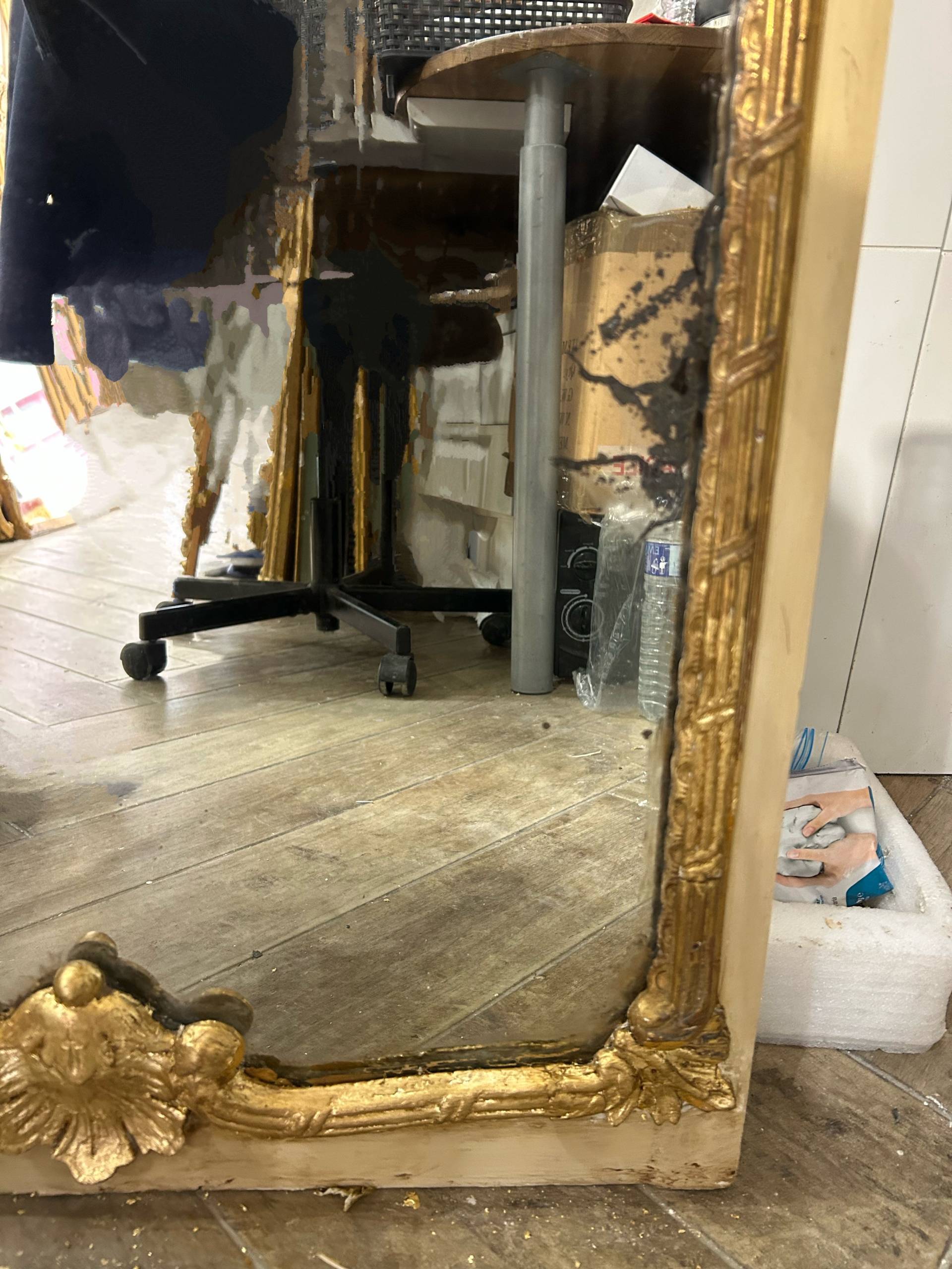 Miroir d'époque Napoléon III – Image 5