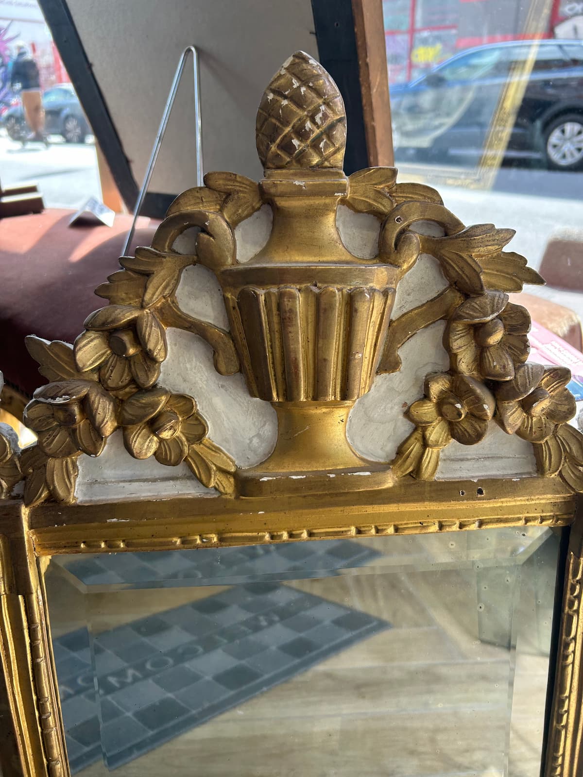 Miroir d'époque Napoléon III – Image 2