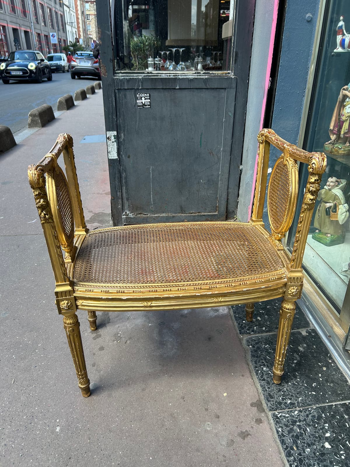Mobilier ancien Banquette