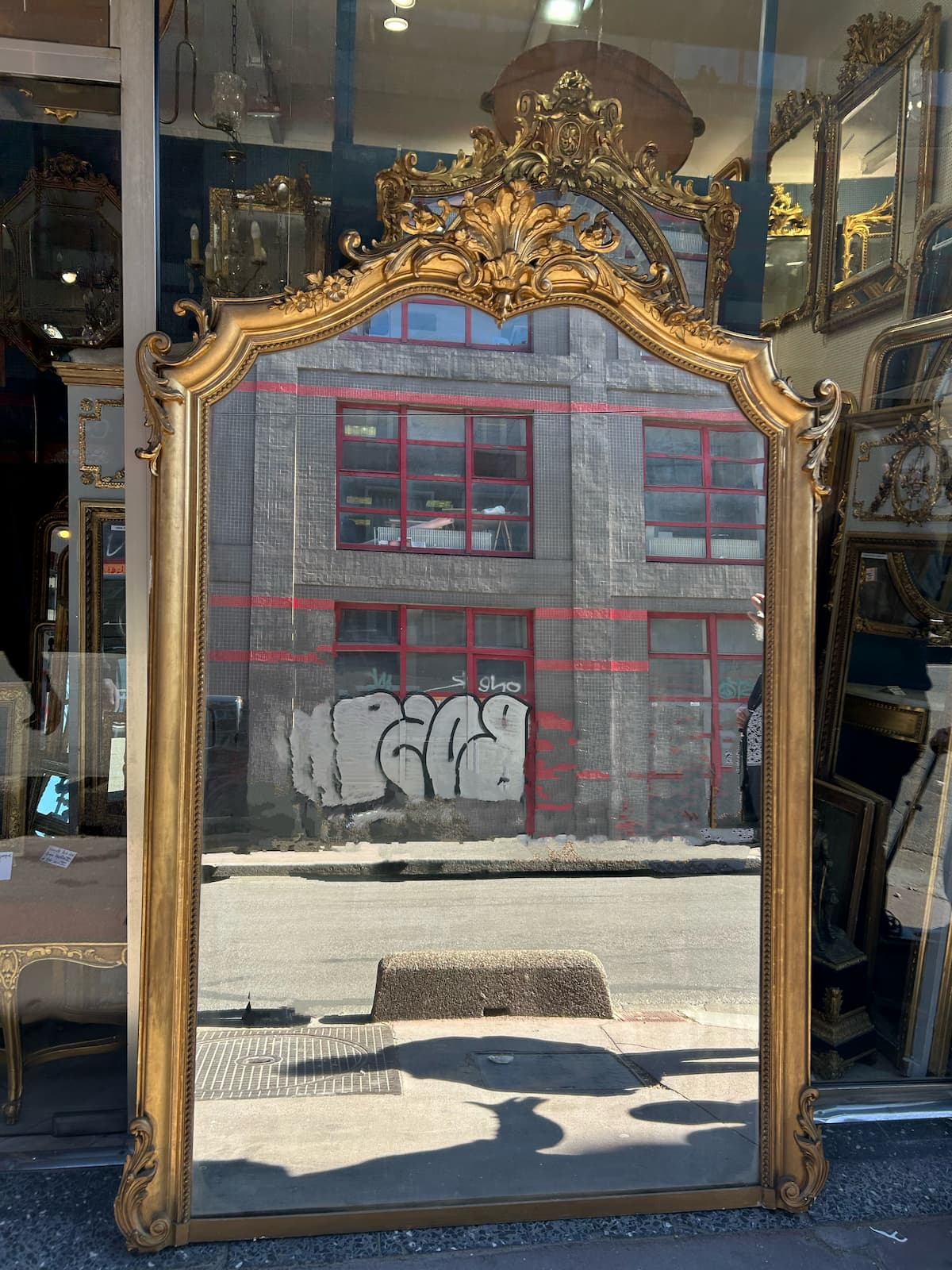 Miroir d'époque Napoléon III