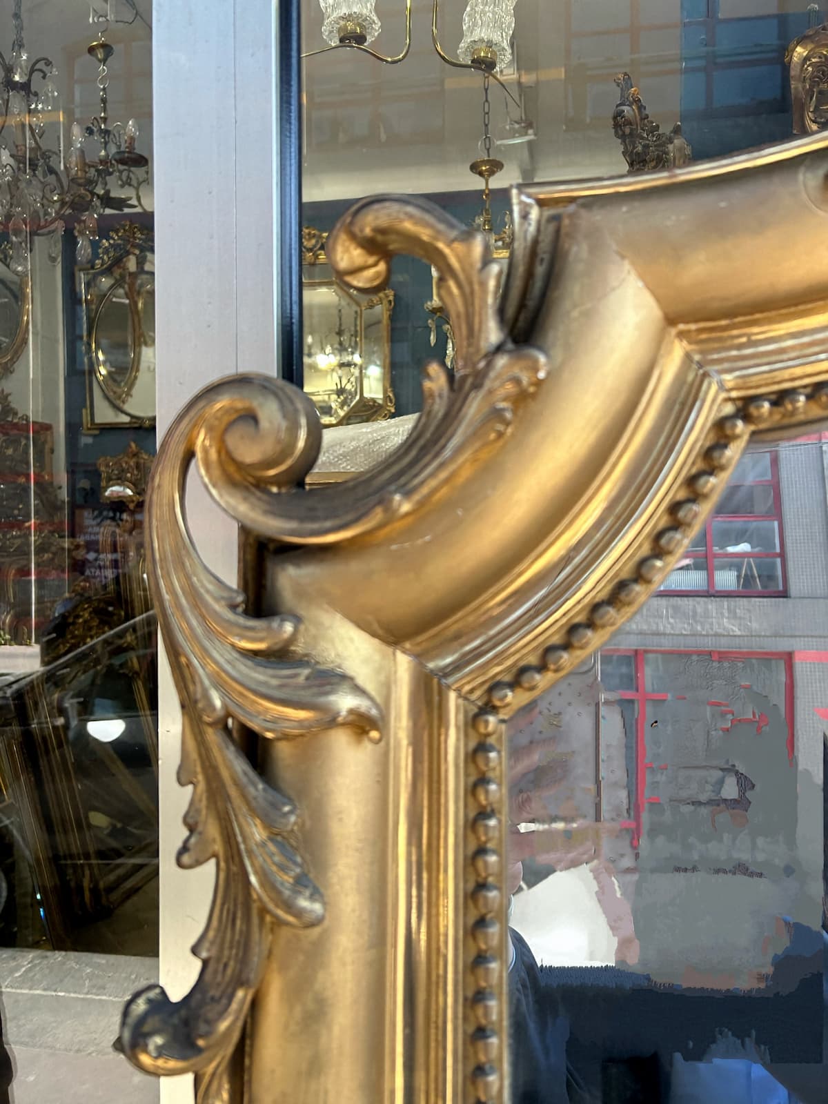 Miroir d'époque Napoléon III – Image 3