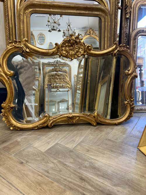 Miroir d'époque Napoléon III