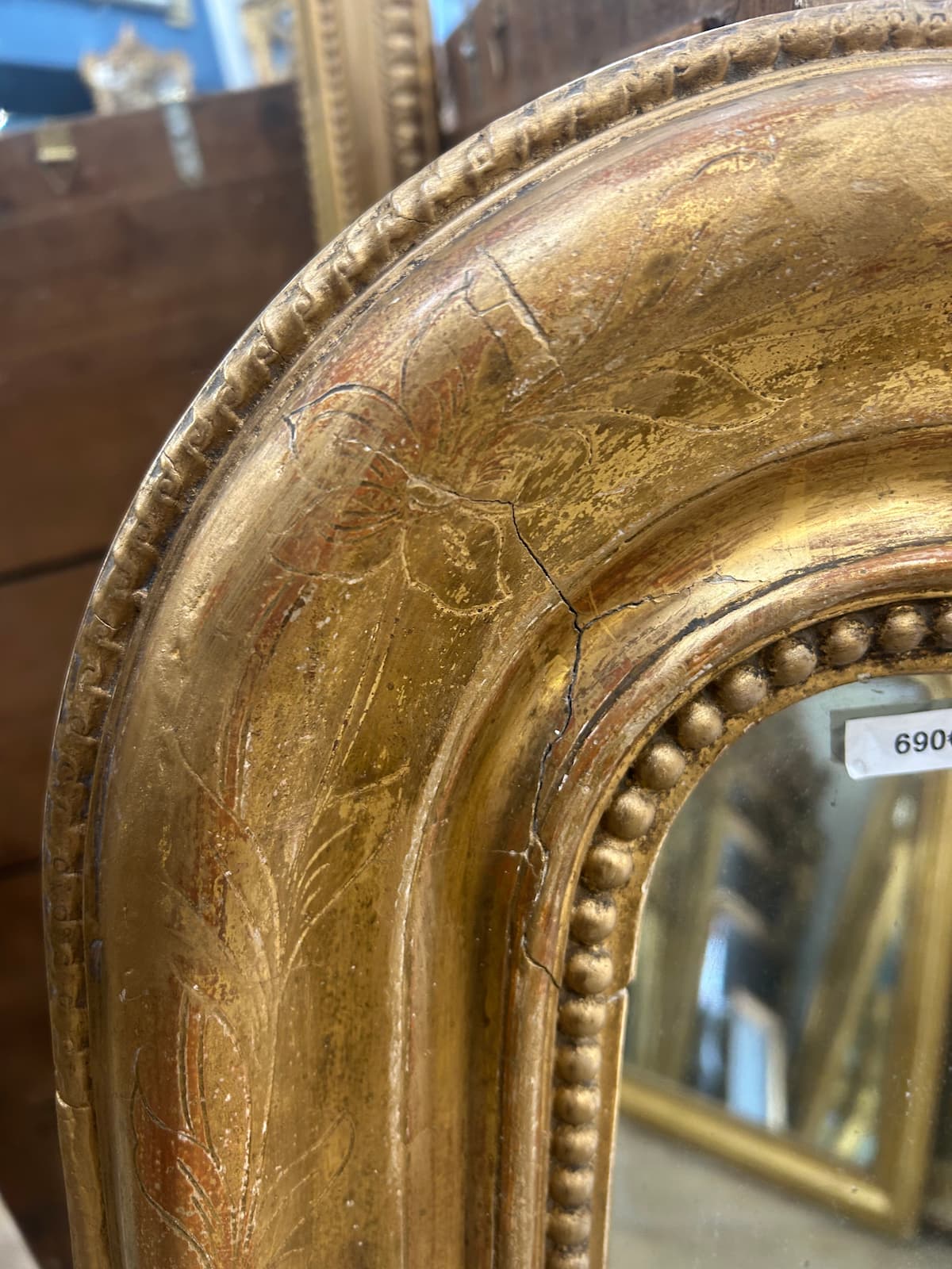 Miroir d’époque Louis-Philippe – Image 2