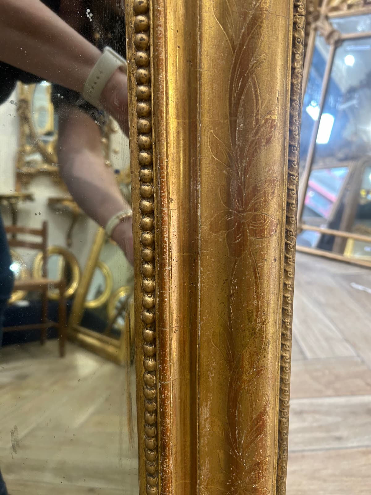Miroir d’époque Louis-Philippe – Image 4