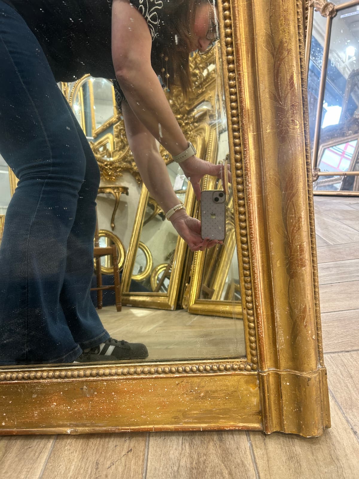 Miroir d’époque Louis-Philippe – Image 5
