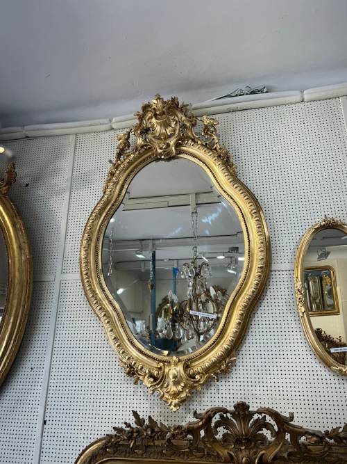Miroir d'époque Napoléon III