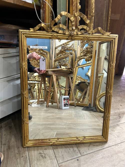 Miroir d'époque Napoléon III
