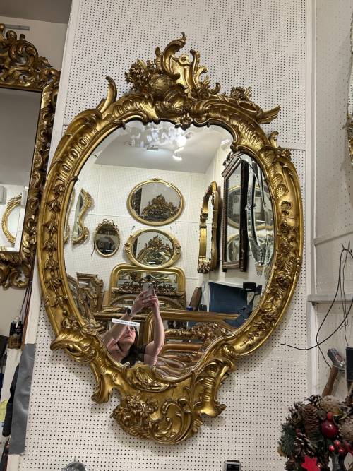 Miroir d'époque Napoléon III