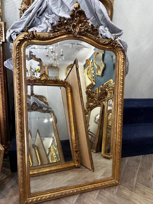 Miroir d'époque Napoléon III