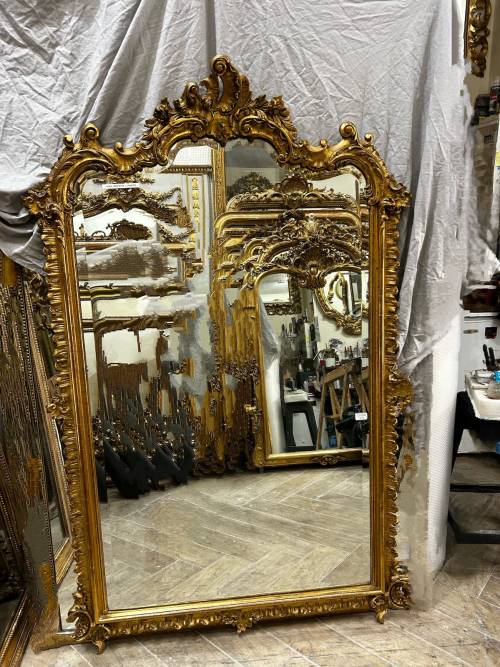 Miroir d'époque Napoléon III