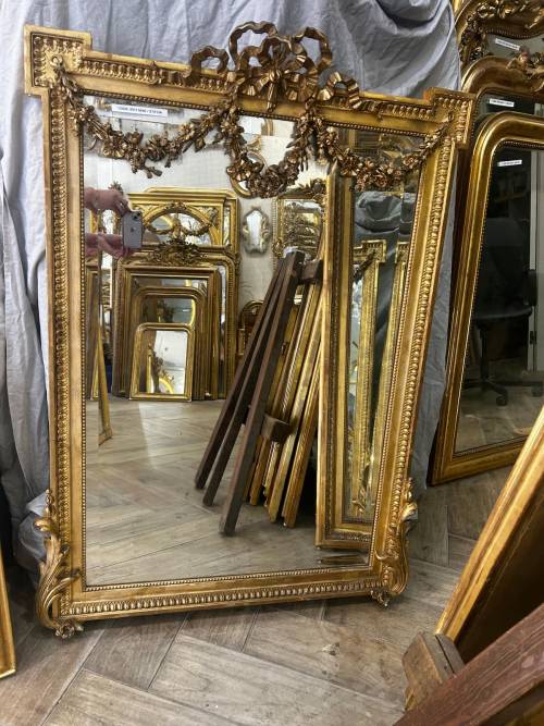 Miroir d'époque Napoléon III