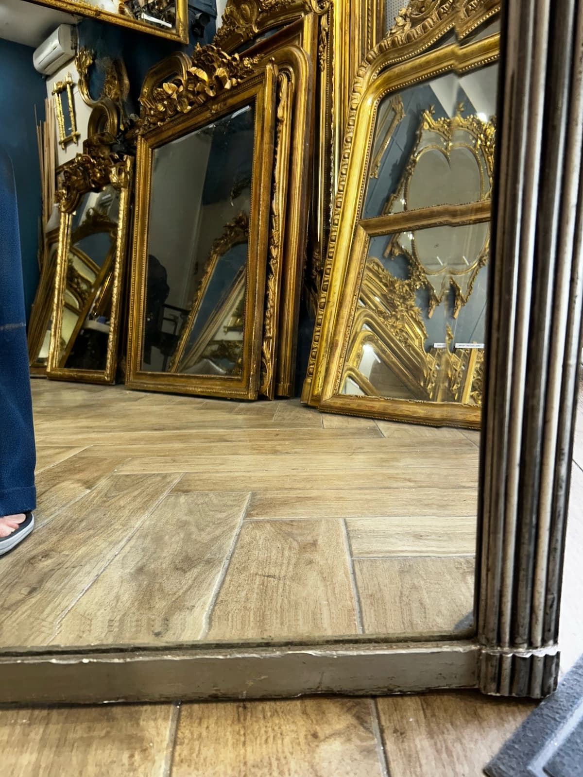 Miroir d'époque Art Déco – Image 3