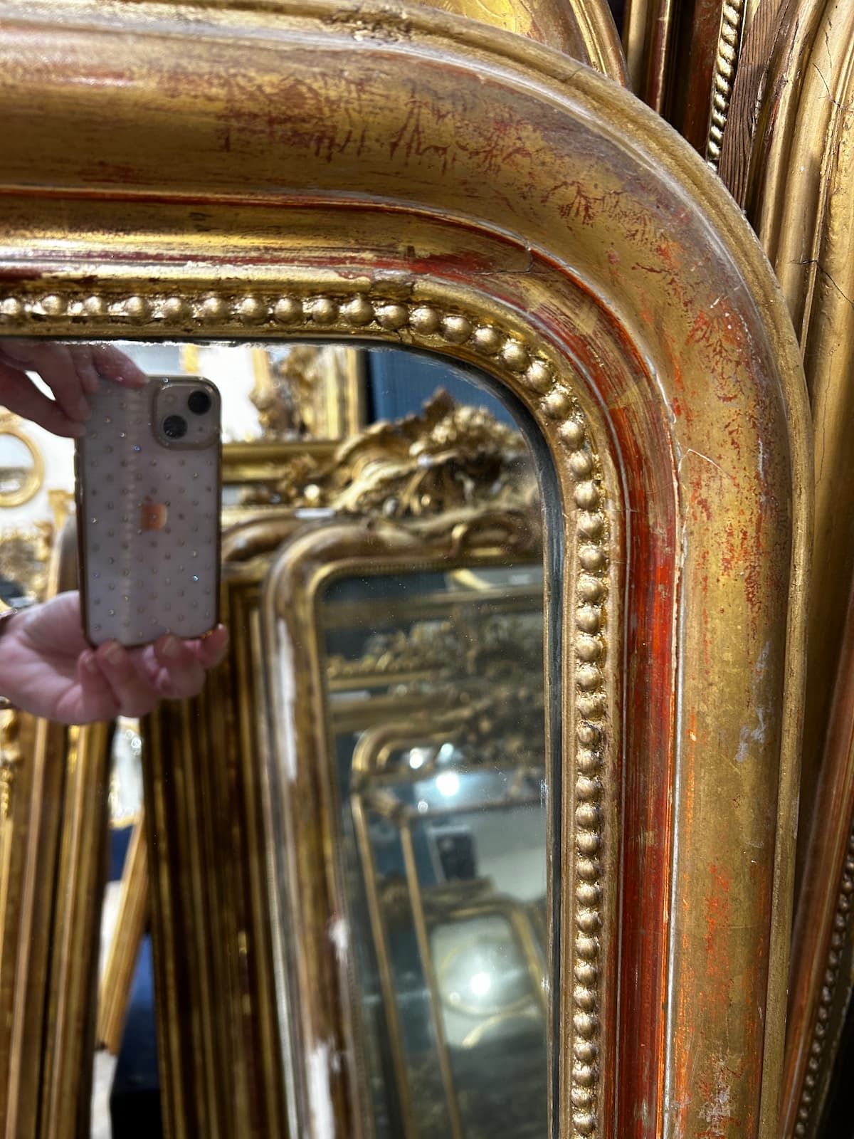 Miroir d’époque Louis-Philippe – Image 2