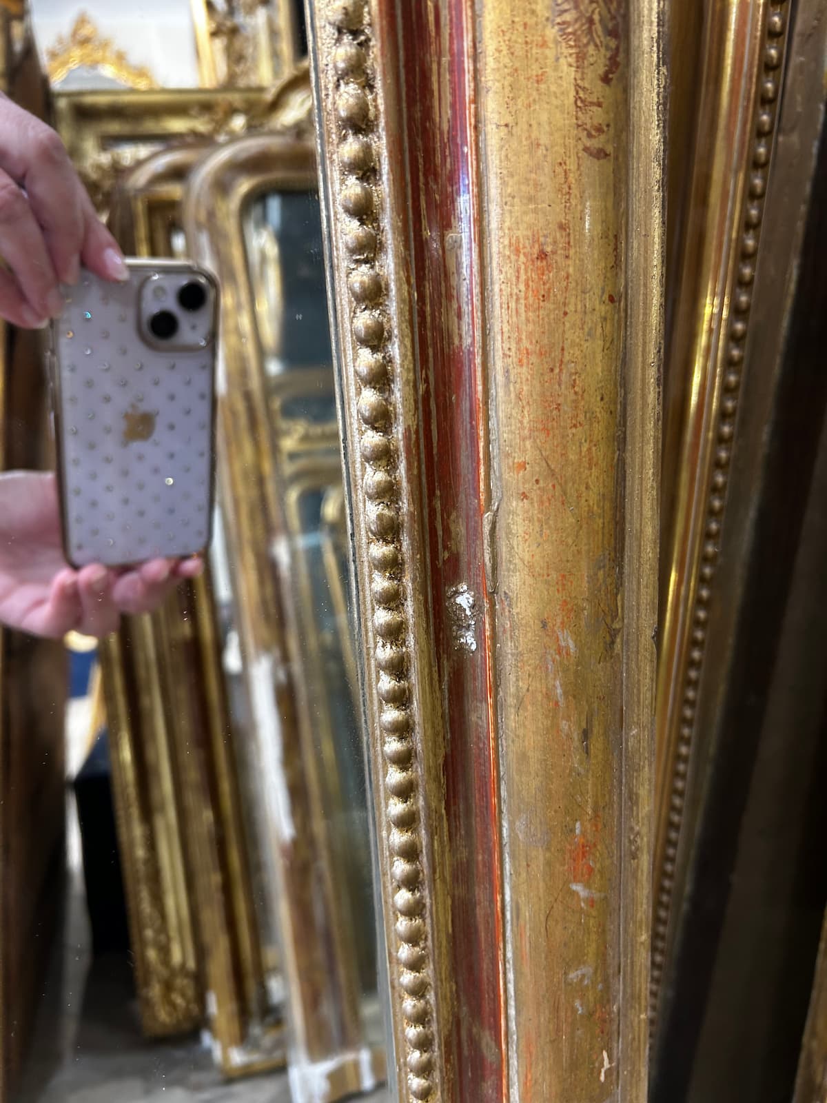 Miroir d’époque Louis-Philippe – Image 4
