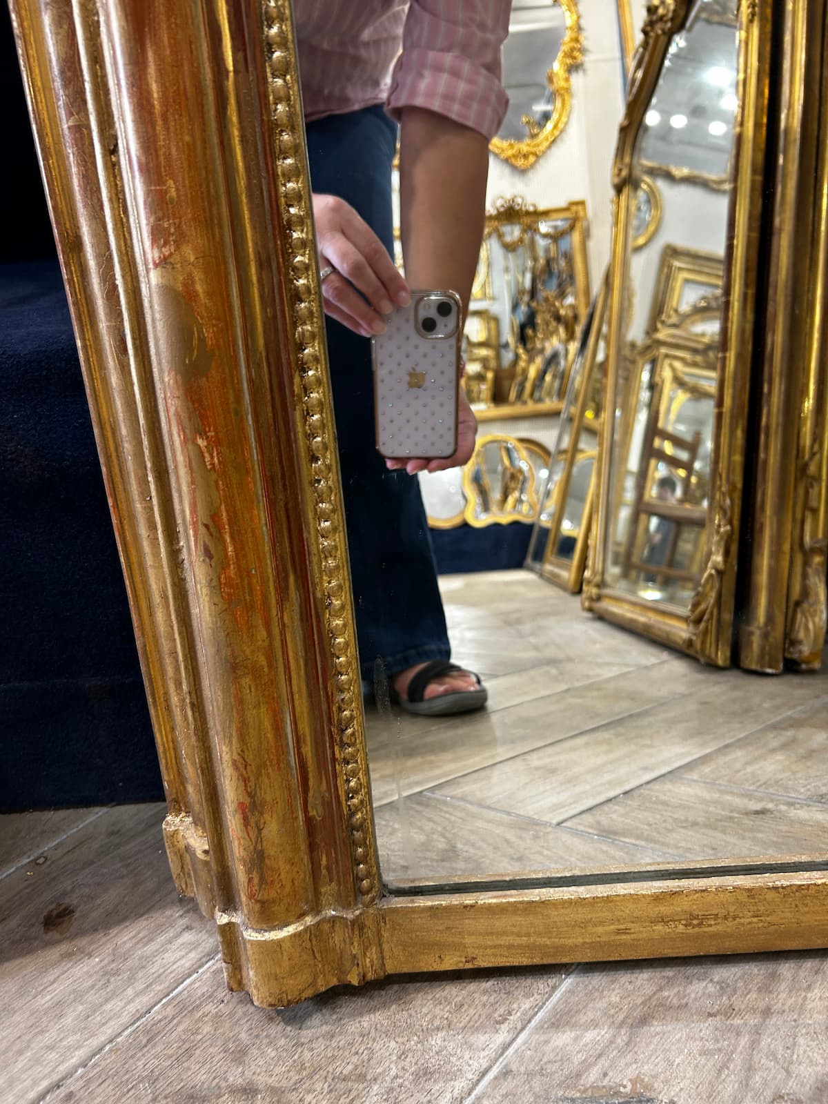 Miroir d’époque Louis-Philippe – Image 3