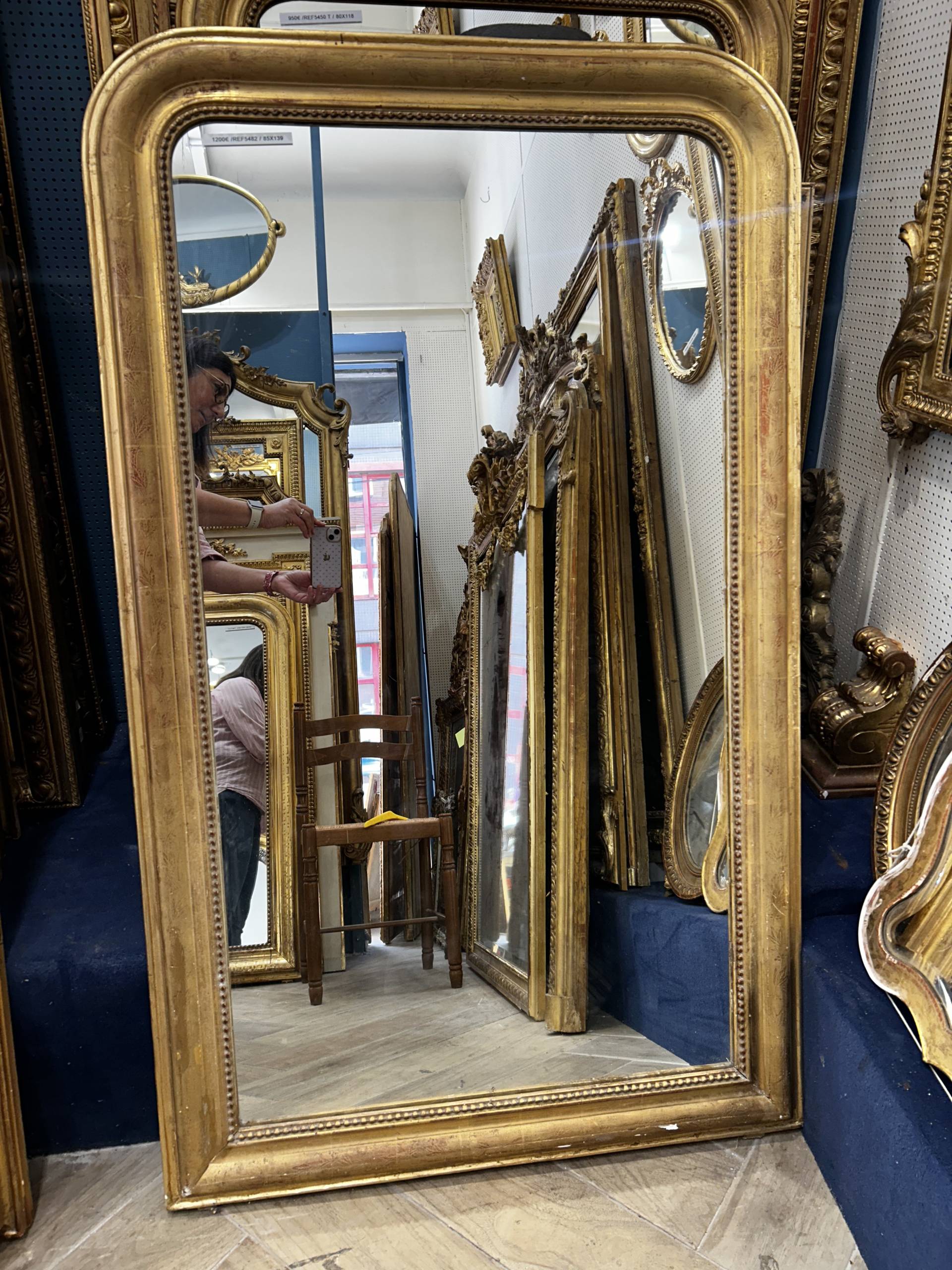Miroir d’époque Louis-Philippe