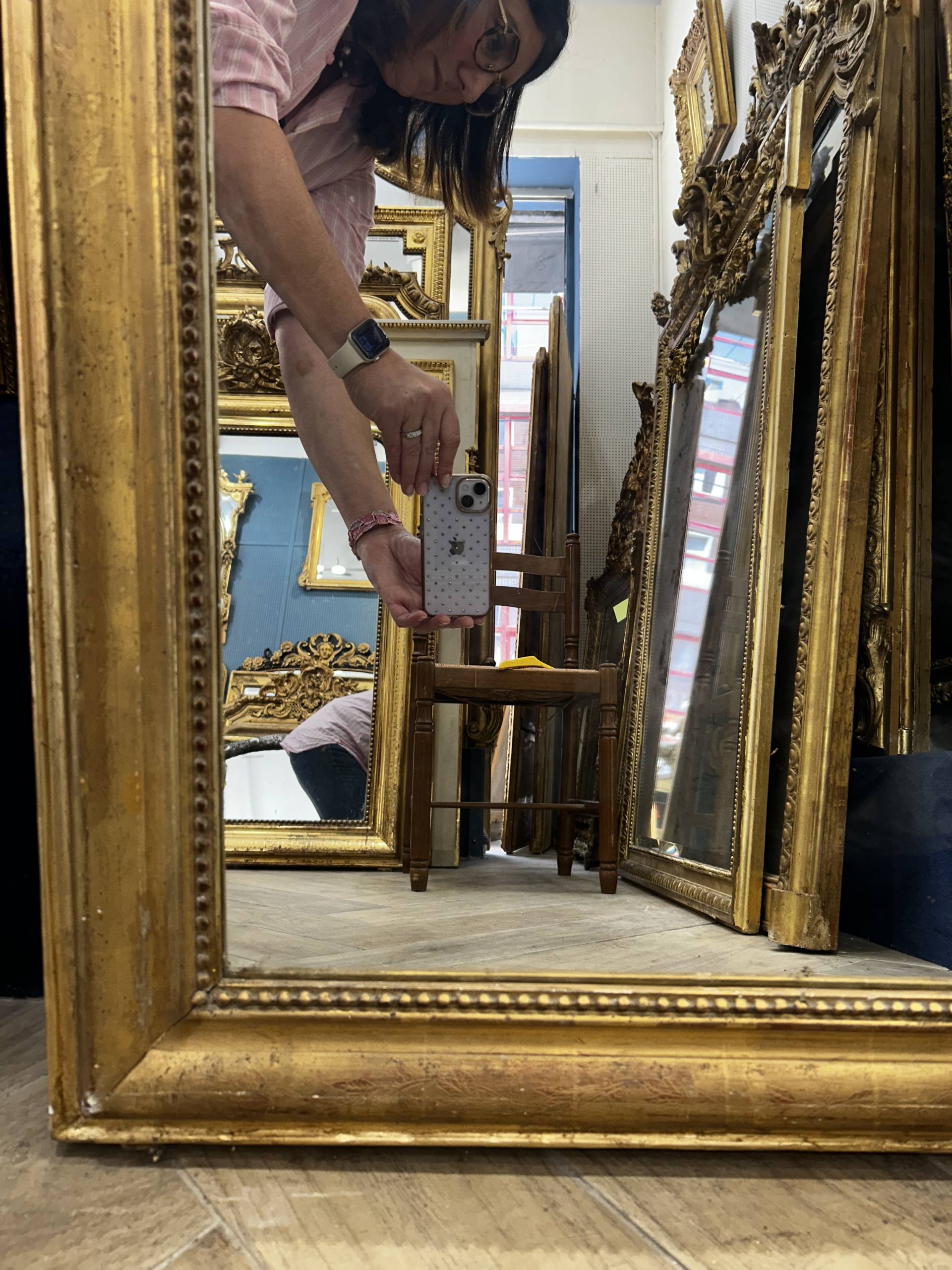 Miroir d’époque Louis-Philippe – Image 4