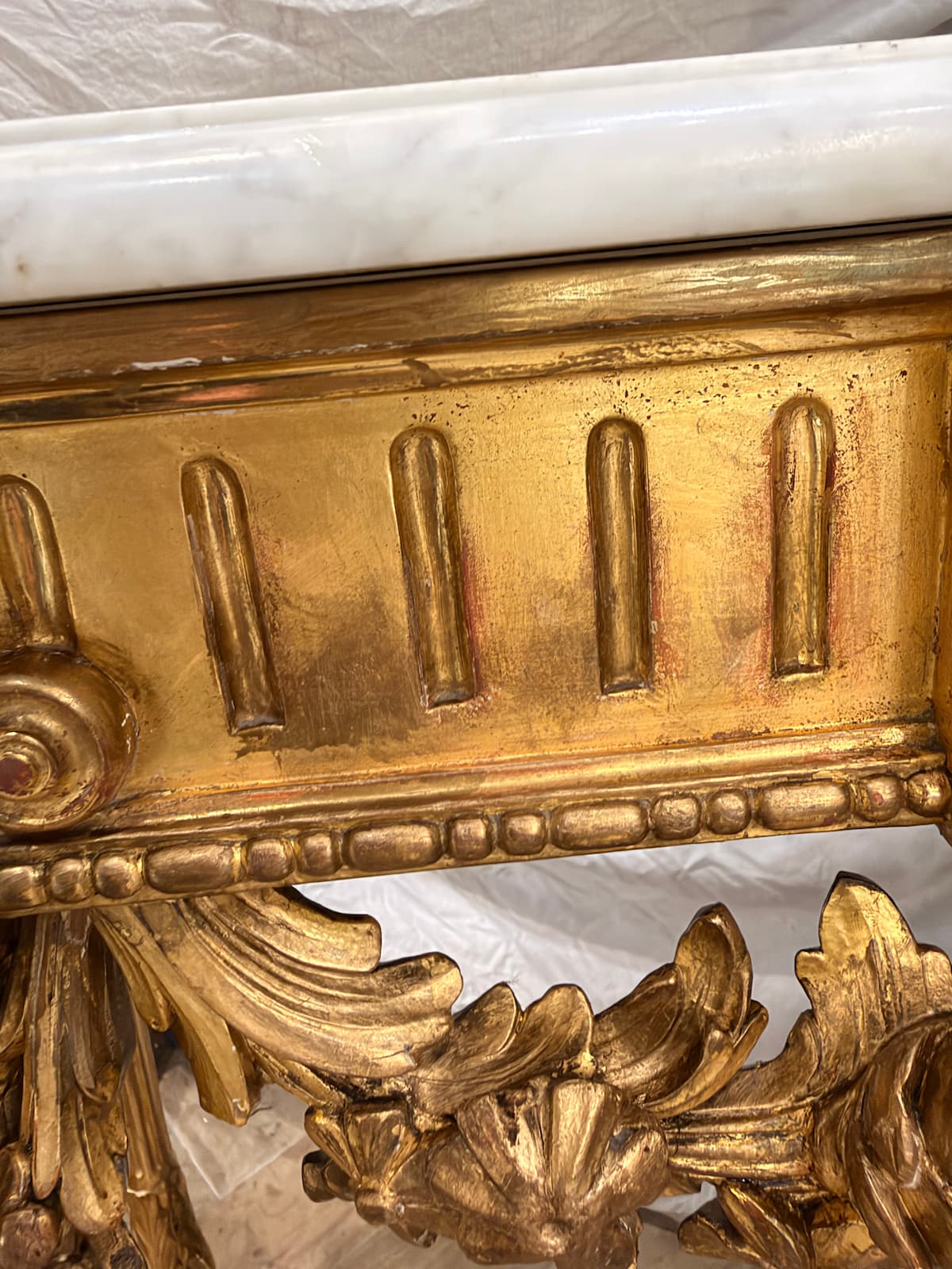 Console 4 pieds Louis XVI – Image 10