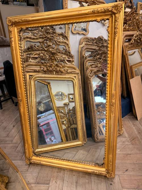 Miroir d’époque Louis-Philippe