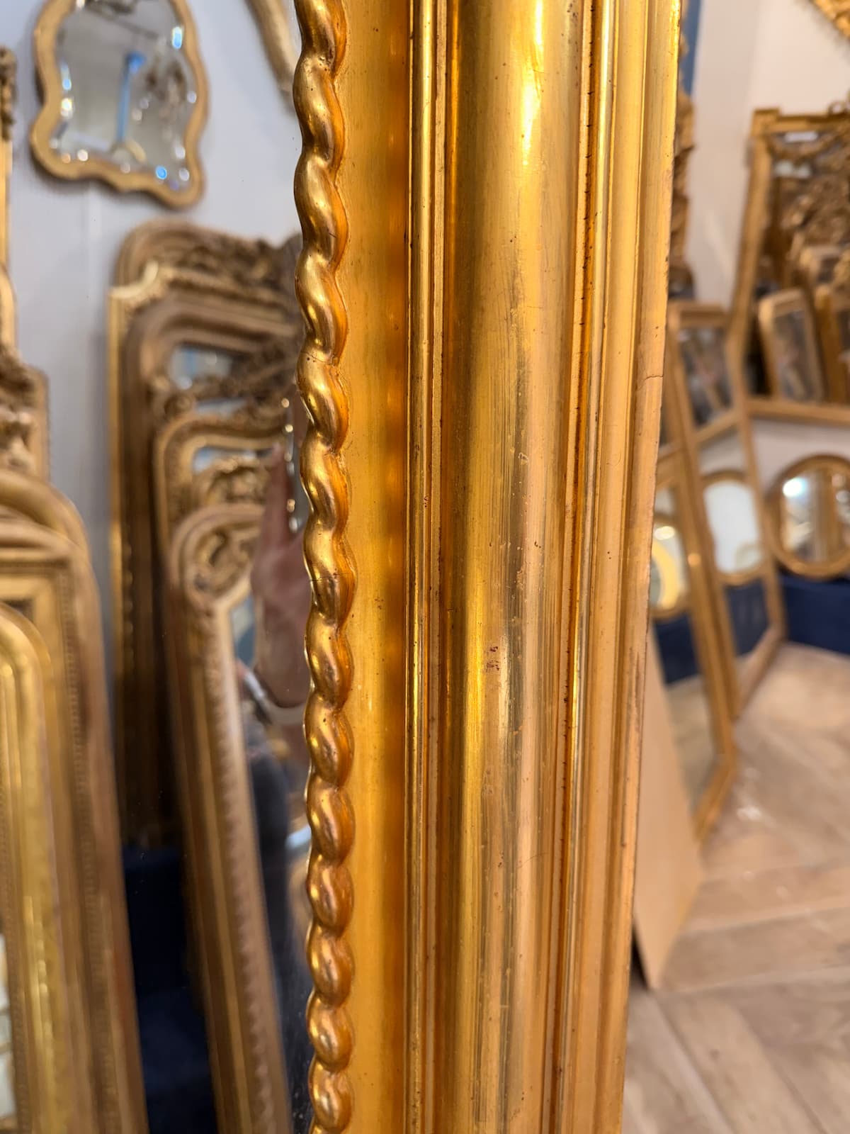 Miroir d’époque Louis-Philippe – Image 3