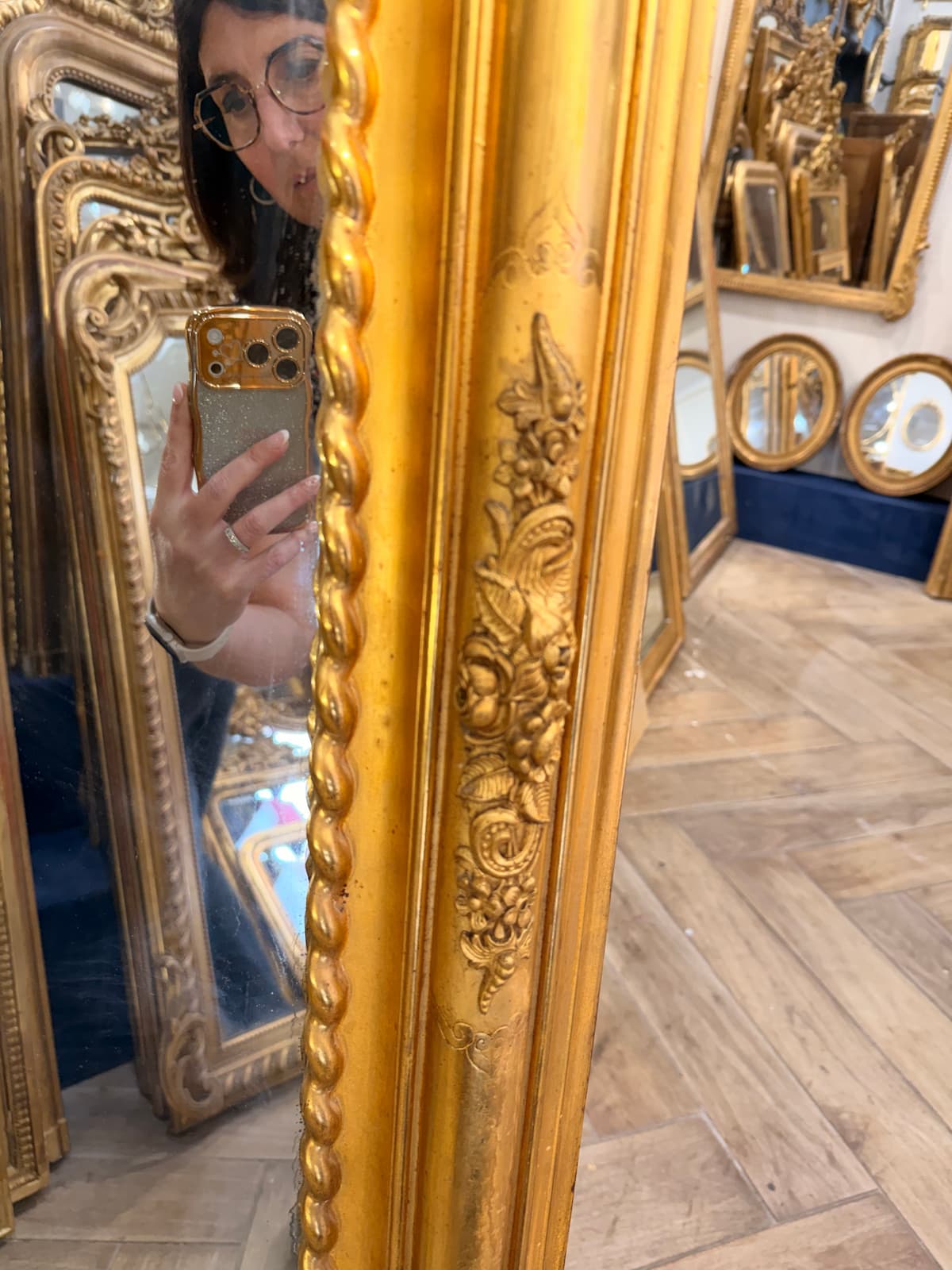 Miroir d’époque Louis-Philippe – Image 4