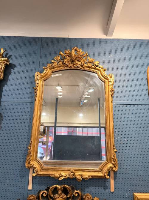 Miroir d'époque Napoléon III  (cliquer sur la photo principale)