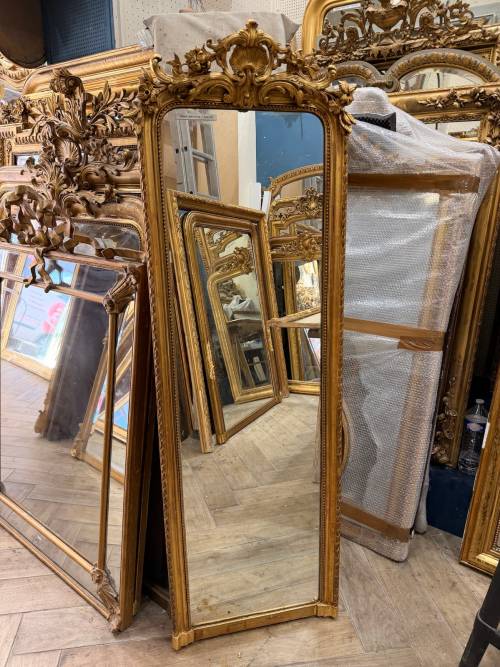 Miroir d'époque Napoléon III (cliquer sur la photo principale)