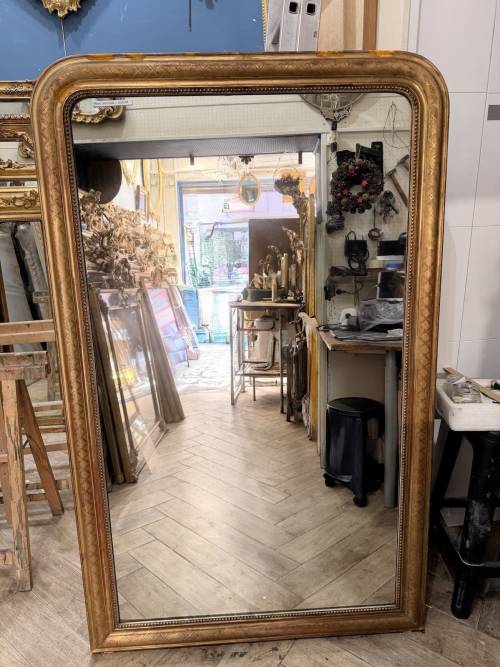 Miroir d’époque Louis-Philippe (cliquer sur la photo principale)