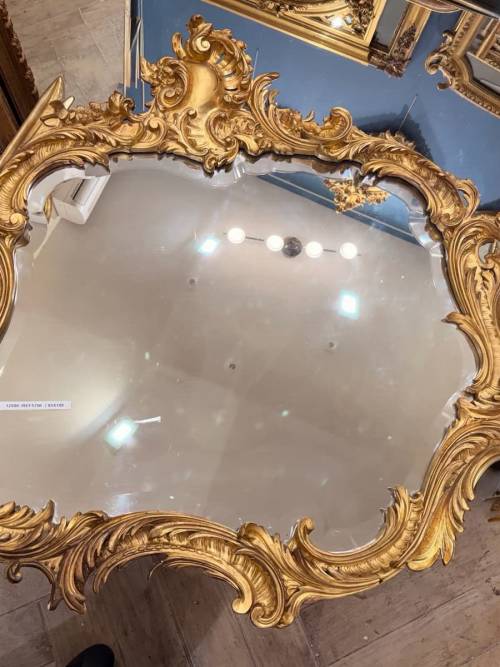 Miroir d'époque Napoléon III  (cliquer sur la photo principale)