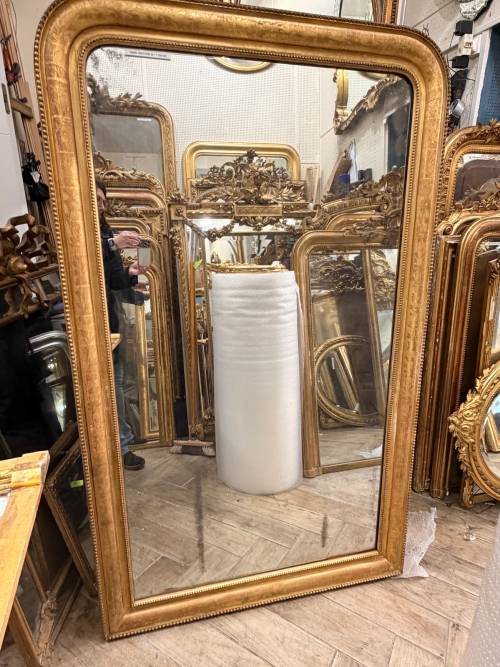 Miroir d’époque Louis-Philippe (cliquer sur la photo principale)