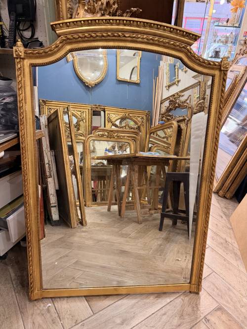Miroir d'époque Napoléon III  (cliquer sur la photo principale)